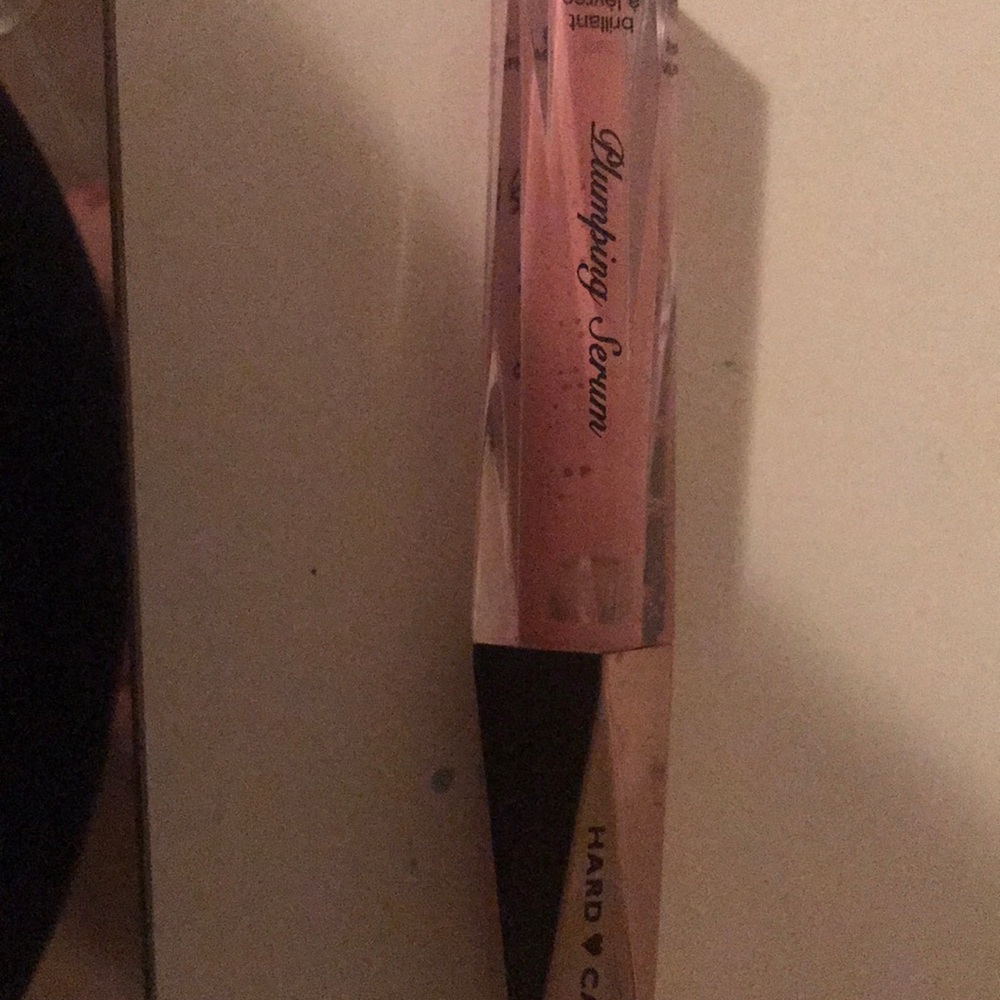 Hard candy plumping lip serum